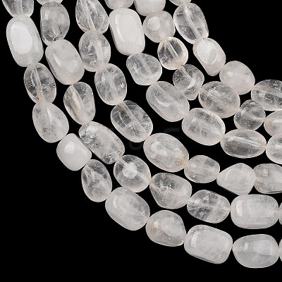 Natural Quartz Crystal Beads Strands GG-C286-A22-1