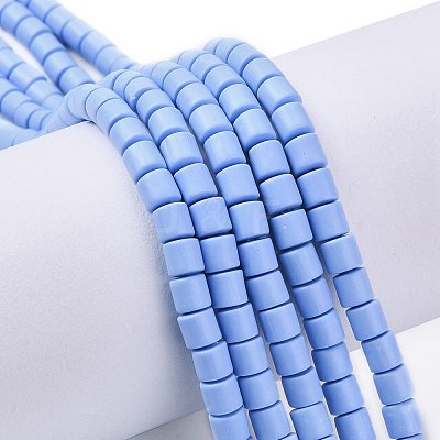 Handmade Polymer Clay Bead Strands CLAY-ZX006-01-93-1