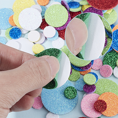 EVA Plastic Self-Adhesive Foam Stickers DIY-WH0656-76-1
