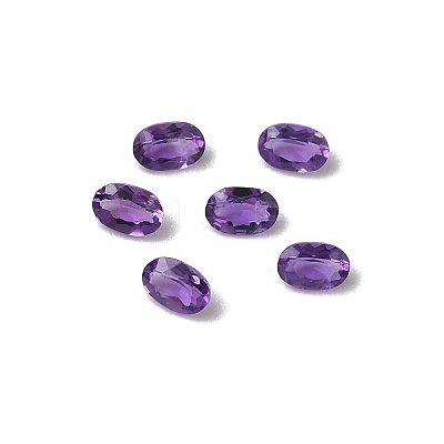Faceted Natural Amethyst Cabochons G-I295-05C-16A-08-1