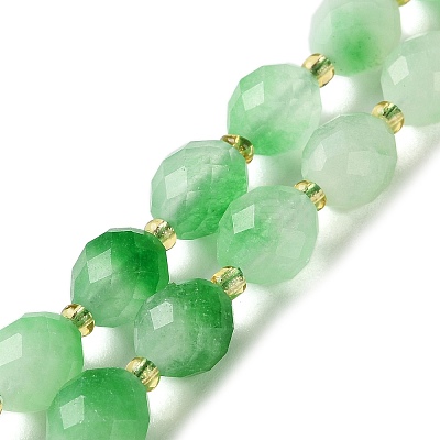 Natural Dyed White Jade Beads Strands G-N342-149A-01-1