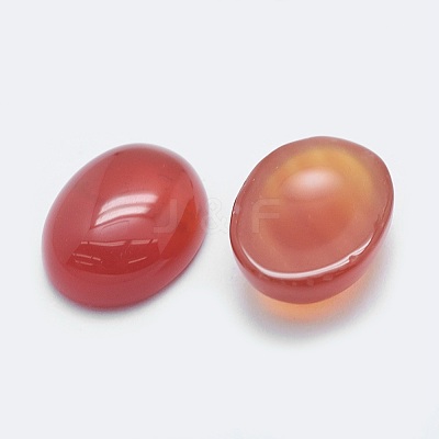 Natural Carnelian Cabochons G-G759-Z16-1