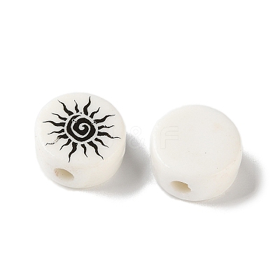 Printed Handmade Porcelain Beads PR-CBA3F2D-05C-1