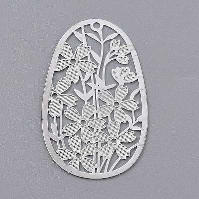 Brass Pendants KK-P193-01S-1