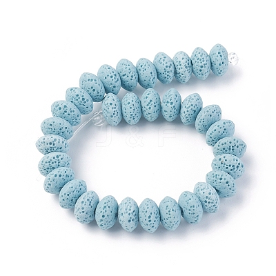 Natural Lava Rock Beads Strands G-F671-01B-18-1