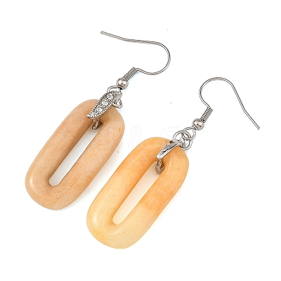 304 Stainless Steel Dangle & Drop Earrings EJEW-JE07511-1