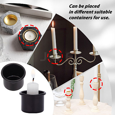 Aluminum Candle Cup AJEW-WH0299-81-1