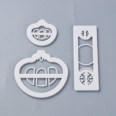 Food Grade Plastic Cookie Cutters DIY-L020-15-1