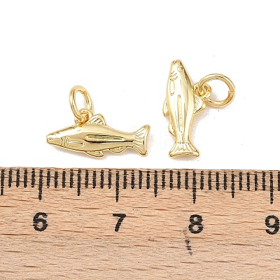 Brass Pendants KK-Z132-03G-01-1