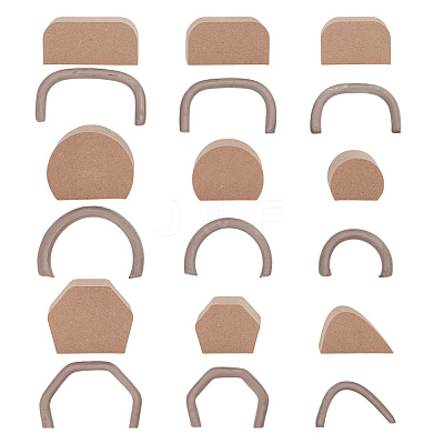 MDF Clay Pottery Mug Handle Mold DIY-WH0591-067-1