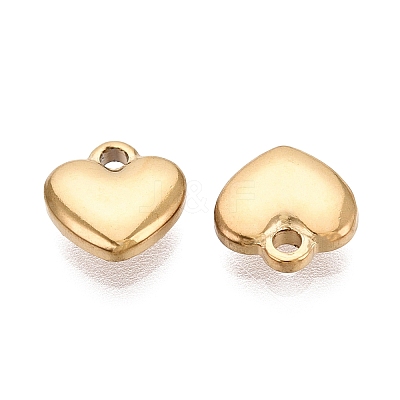 304 Stainless Steel Charms STAS-N125-25E-G-1
