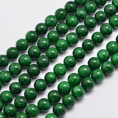 Natural Malaysia Jade Beads Strands X-G-A146-8mm-B04-1