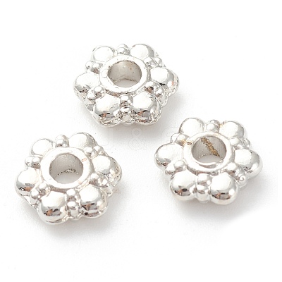 Rack Plating Alloy Spacer Beads KK-J277-29-1