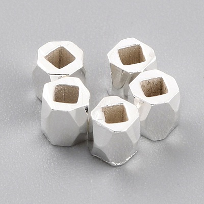 Brass Spacer Beads KK-O133-202B-S-1