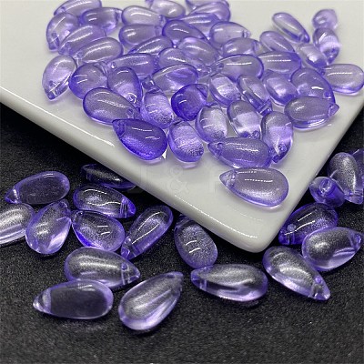 Glass Charms LS-GLAA-WH0031-56K-1