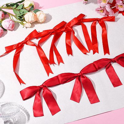 2 Styles Cloth Bowknot Banners AJEW-SP0002-70A-1