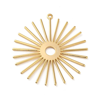 Brass Pendant KK-O100-18G-01-1