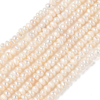 Natural Cultured Freshwater Pearl Beads Strands PEAR-C004-20B-1