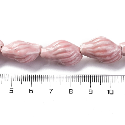 Ocean Series Handmade Porcelain Beads PORC-R002-04D-1