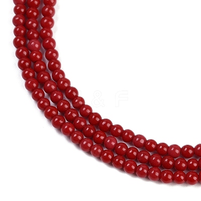 Synthetic Coral Beads Strands X-CORA-M003-01-1