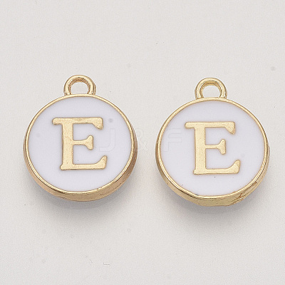 Golden Plated Alloy Charms X-ENAM-S118-01E-1