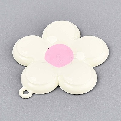 Spray Painted Alloy and Enamel Big Pendants PALLOY-T092-80G-1