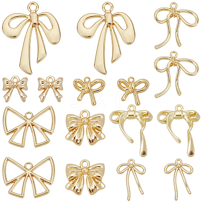 32Pcs 8 Styles Alloy Pendants FIND-SC0014-66-1