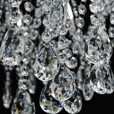 10Pcs Transparent Glass Pendants GLAA-SP0001-45A-1