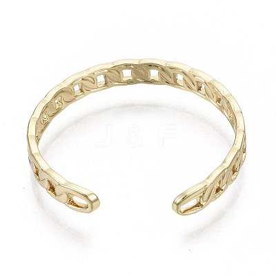 Brass Cuff Finger Rings LS-RJEW-N030-006-NF-1