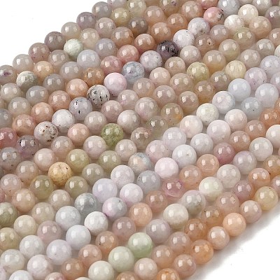 Natural Kunzite Beads Strands G-L478-11-8mm-01-1