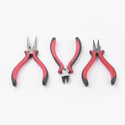 Iron Jewelry Tool Sets: Round Nose Pliers PT-R009-04-1