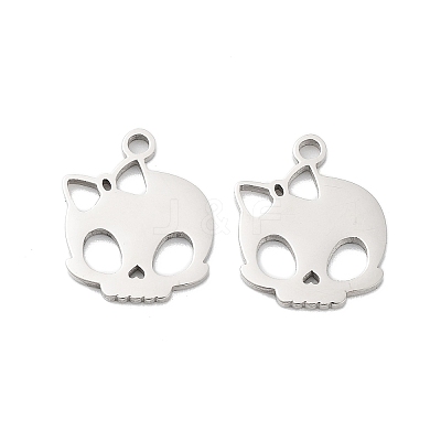 Non-Tarnish 316 Surgical Stainless Steel Charms X-STAS-Q314-16P-1