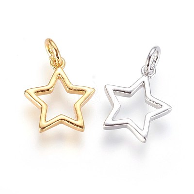 Brass Charms KK-G364-12-1