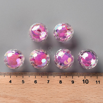 Transparent Acrylic Beads TACR-S152-14B-A13-1