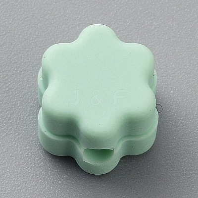 Flower Silicone Focal Beads SIL-TAC0008-10M-1