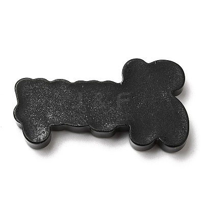 Opaque Resin Cabochons LS-CRES-M022-01G-1