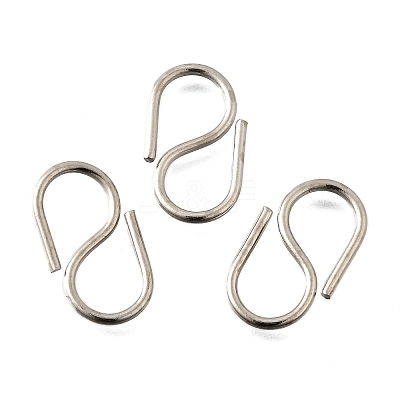Iron S-Hook Clasps FIND-Q003-15P-1