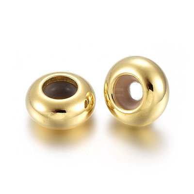 201 Stainless Steel Beads X-STAS-O110-12G-B-1
