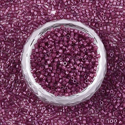 FGB 11/0 Grade A Baking Paint Glass Seed Beads SEED-S030-1147-1