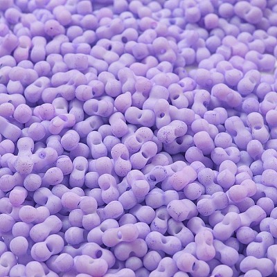 Macaron Color Opaque Frosted Glass Seed Beads X1-SEED-K009-12B-14-1