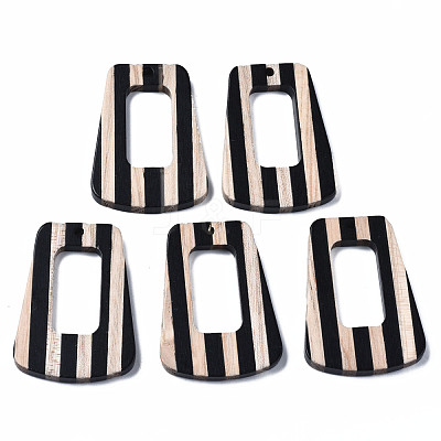Resin & Wood Pendants LS-X-RESI-N025-013A-B02-1