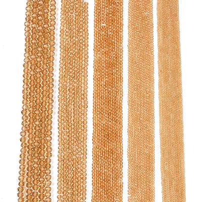 Glass Beads Strands EGLA-A044-T4mm-D23-1
