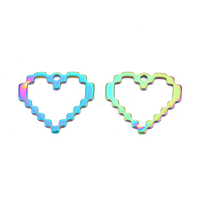 Ion Plating(IP) 304 201 Stainless Steel Pendants STAS-T063-173M-1