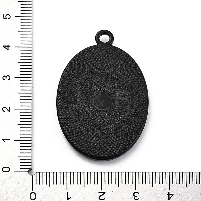 Glass Mirror Pendants FIND-Z073-02EB-03-1