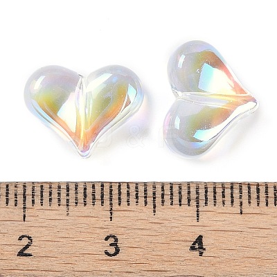 UV Plating Transprent Acrylic Beads OACR-S145-07A-1