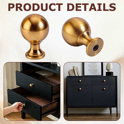 15Sets Alloy Cabinet Drawer Knobs AJEW-AR0005-74-1