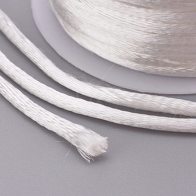 Nylon Satin Rattail Cords X1-NWIR-L006-1.5mm-27-1