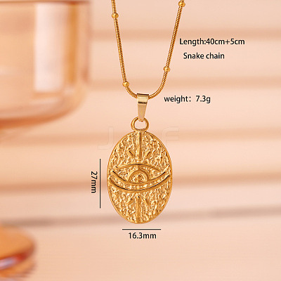 304 Stainless Steel Sun Pendant Necklaces for Women WGCF58B-06-1