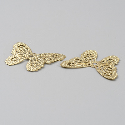 Brass Filigree Pendants LS-FIND-WH0110-644D-1