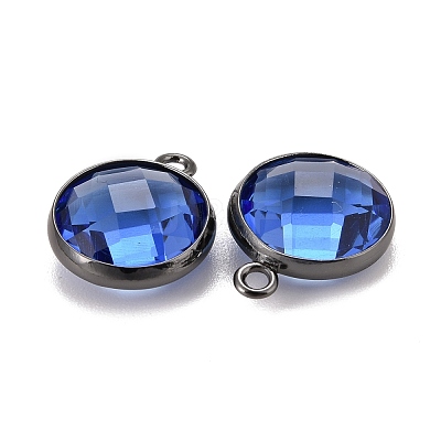 Glass Charms KK-C228-02B-1